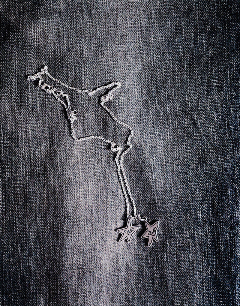 Sketchy Stars Necklace