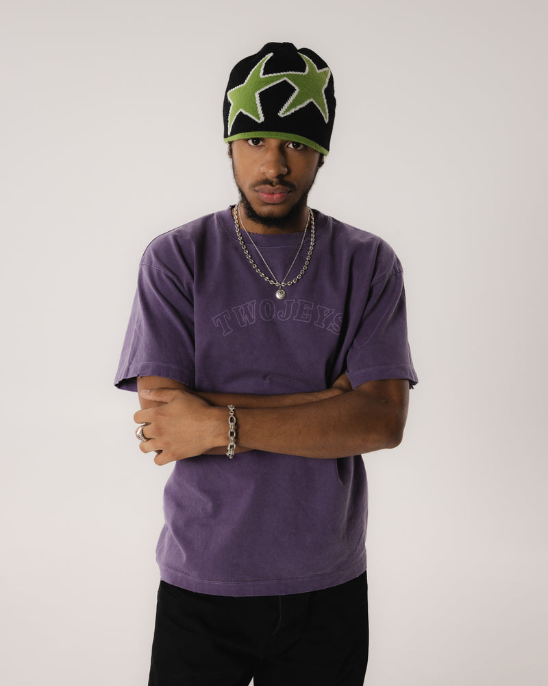 Reversible Icon Black/Green Beanie
