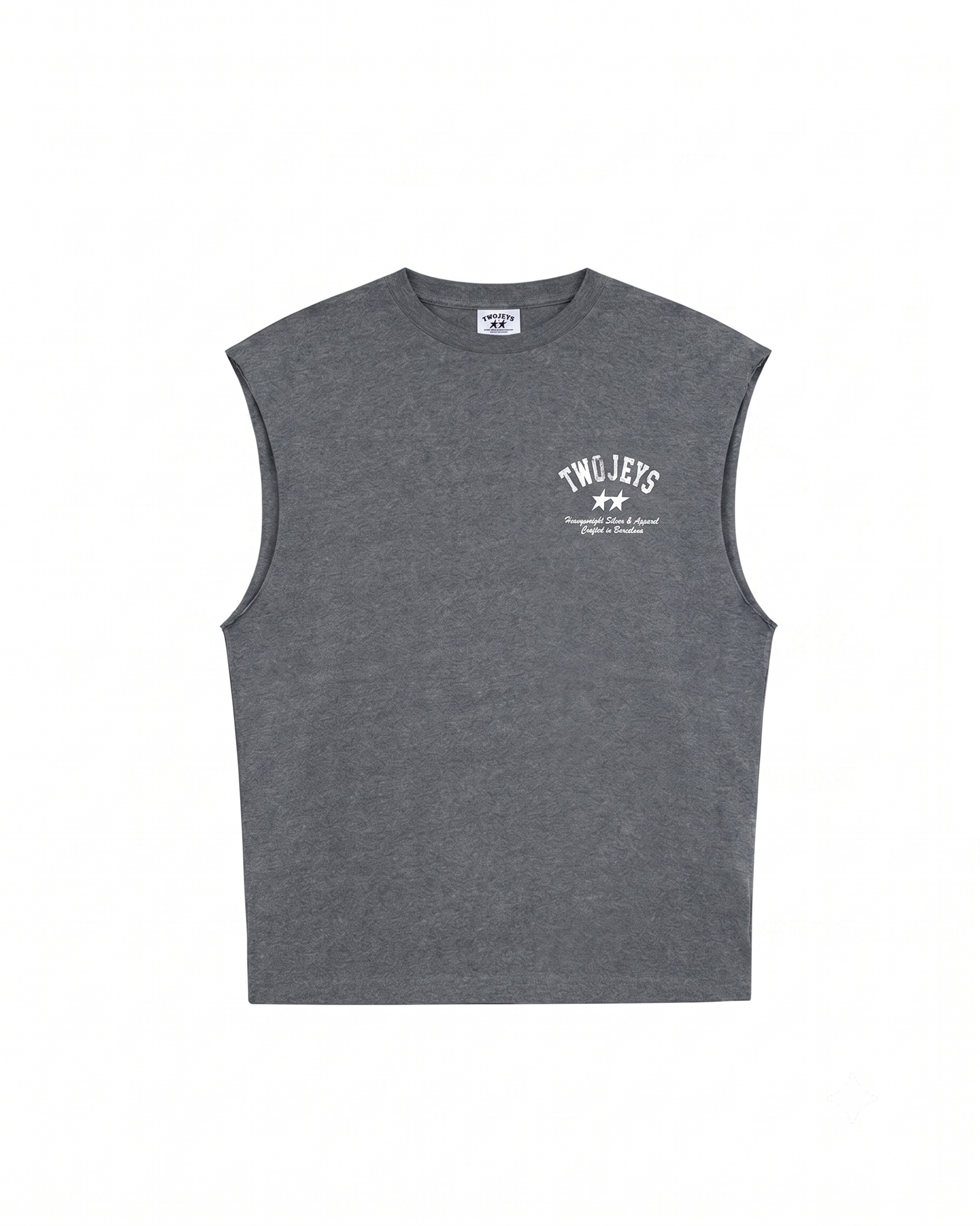 Basic TwoJeys dirty black Sleeveless