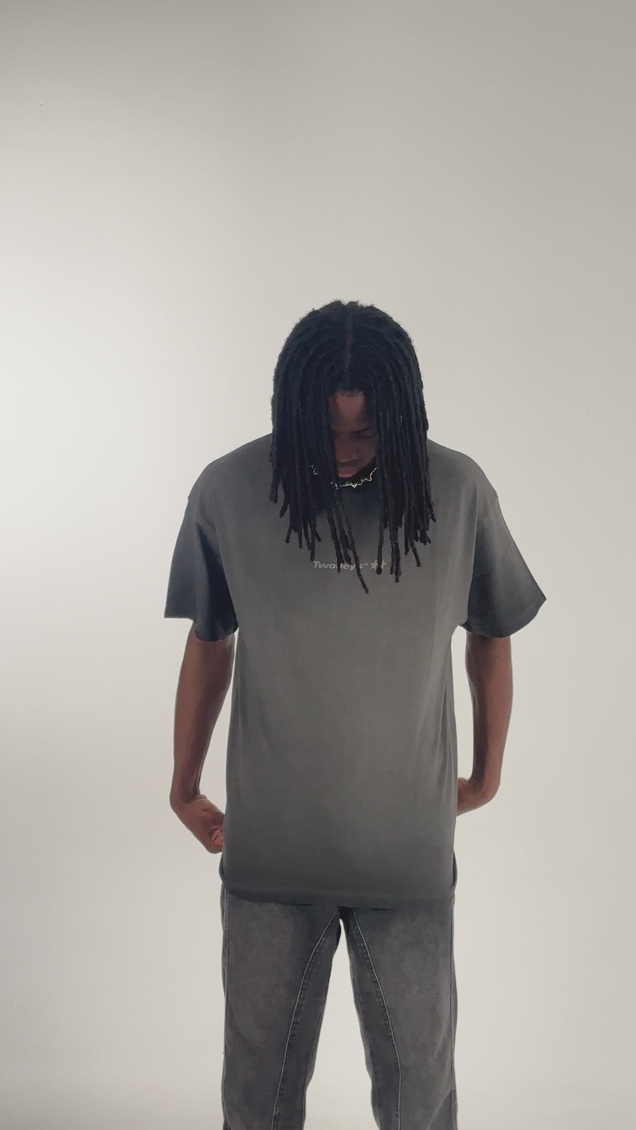 Icon Washed Black T-Shirt