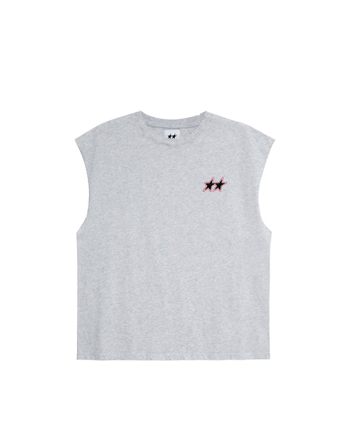 Twojeys Sleeveless Varsity Tee