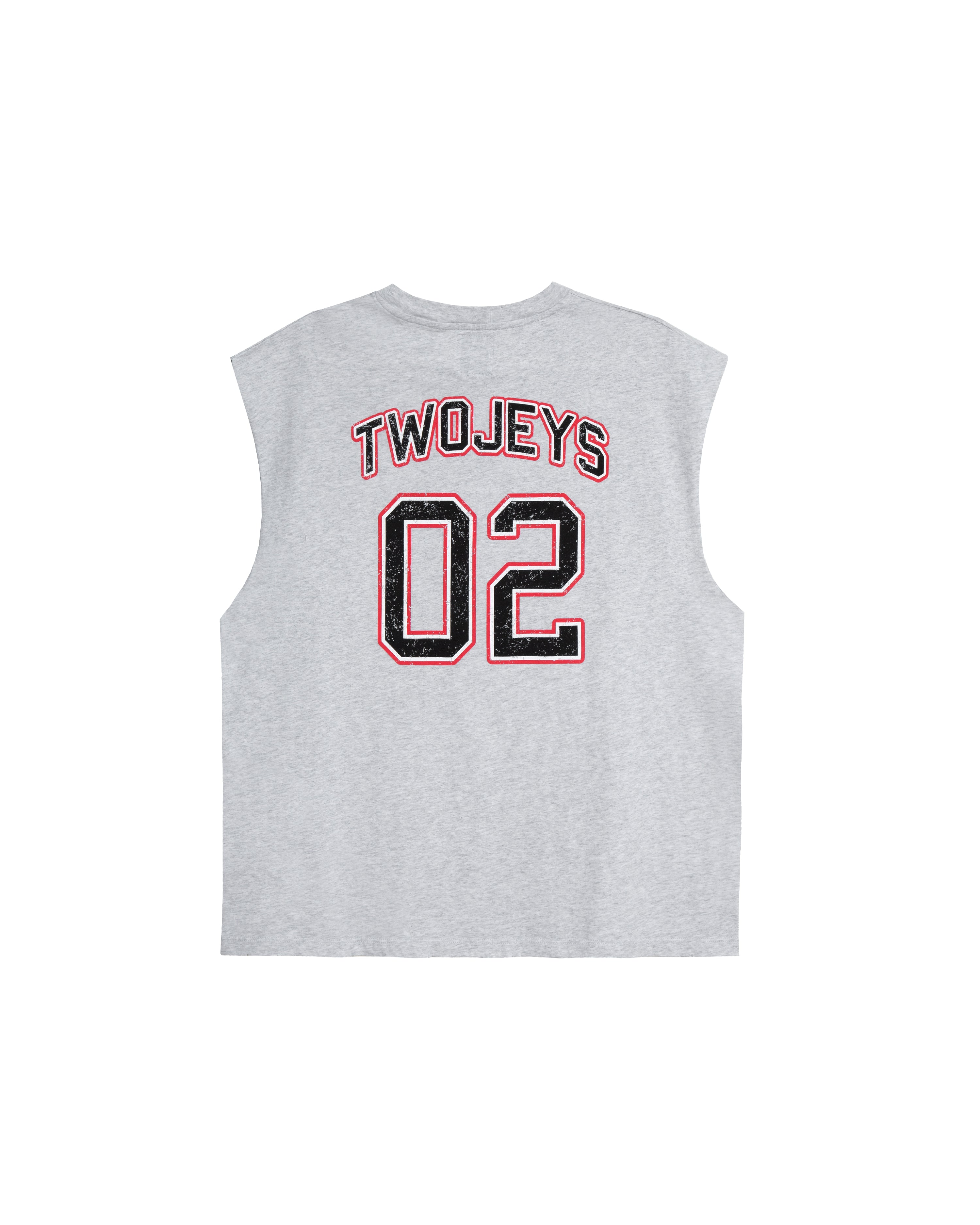 Twojeys Sleeveless Varsity Tee
