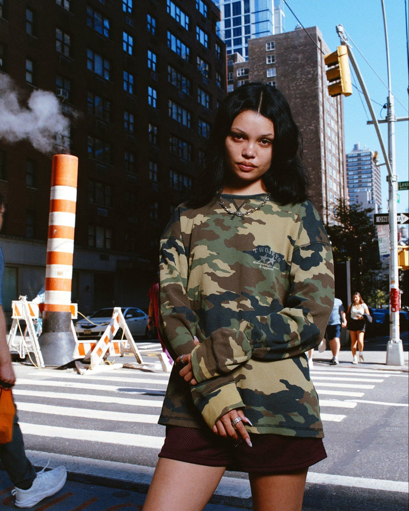 Woodland Basic Waffle Long Sleeve