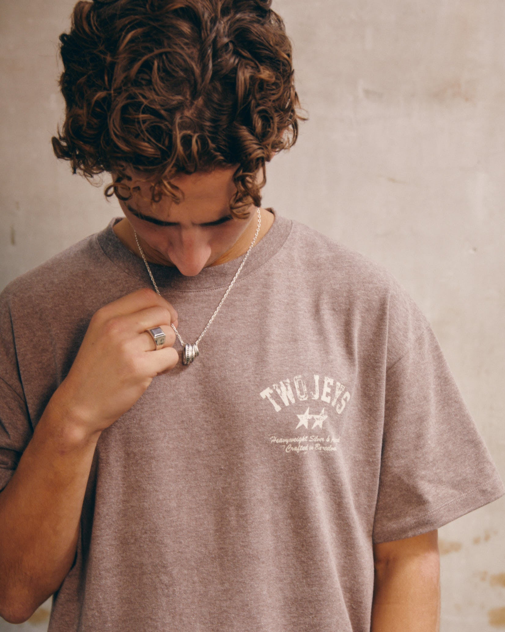 Basic TwoJeys Dirty Brown Tee