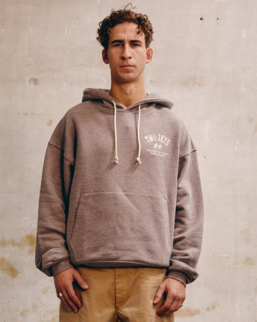 Basic TwoJeys Dirty Brown Hoodie