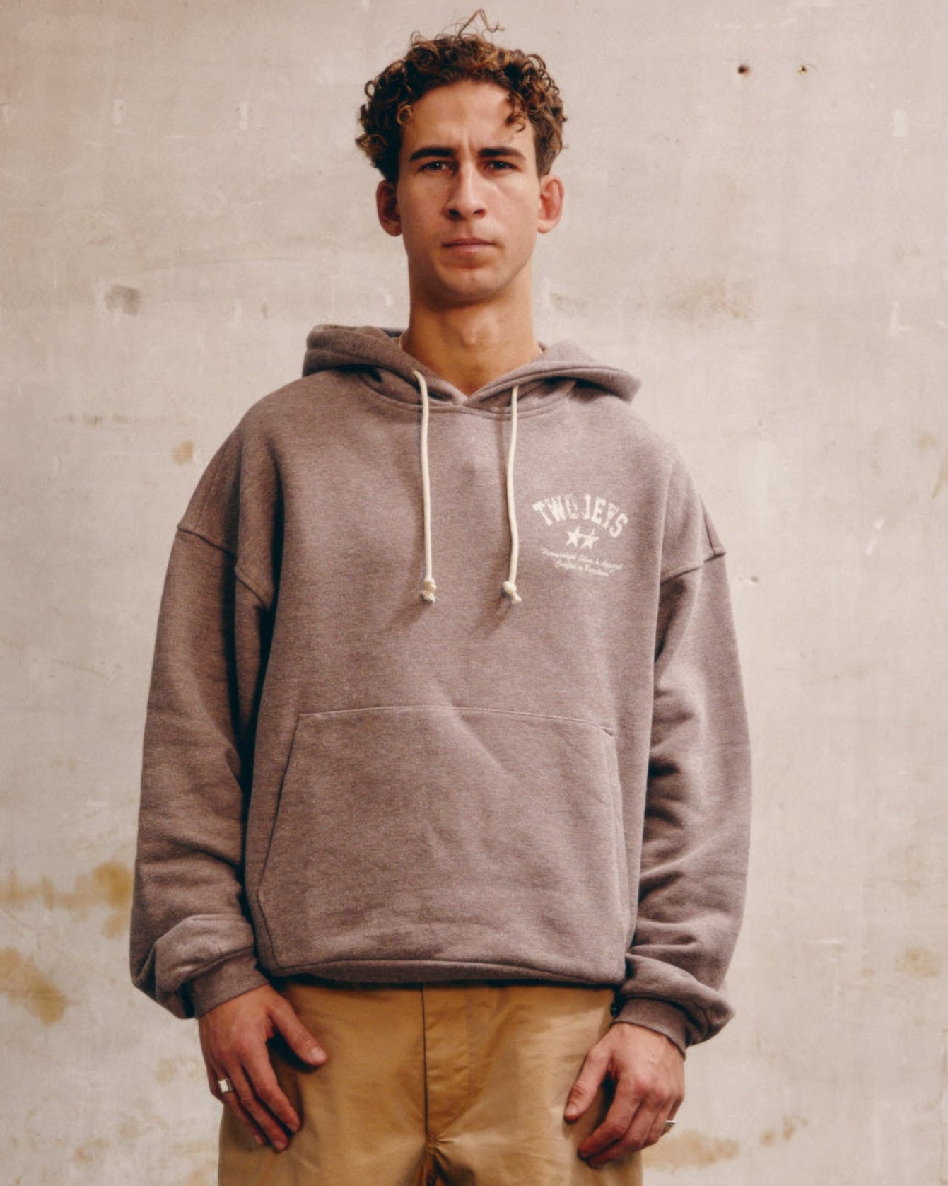 Basic TwoJeys Dirty Brown Hoodie