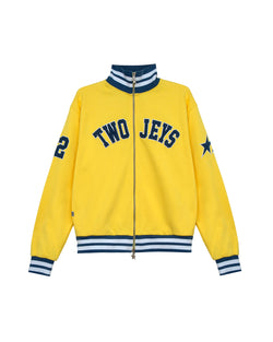 Varsity Full-zip Yellow