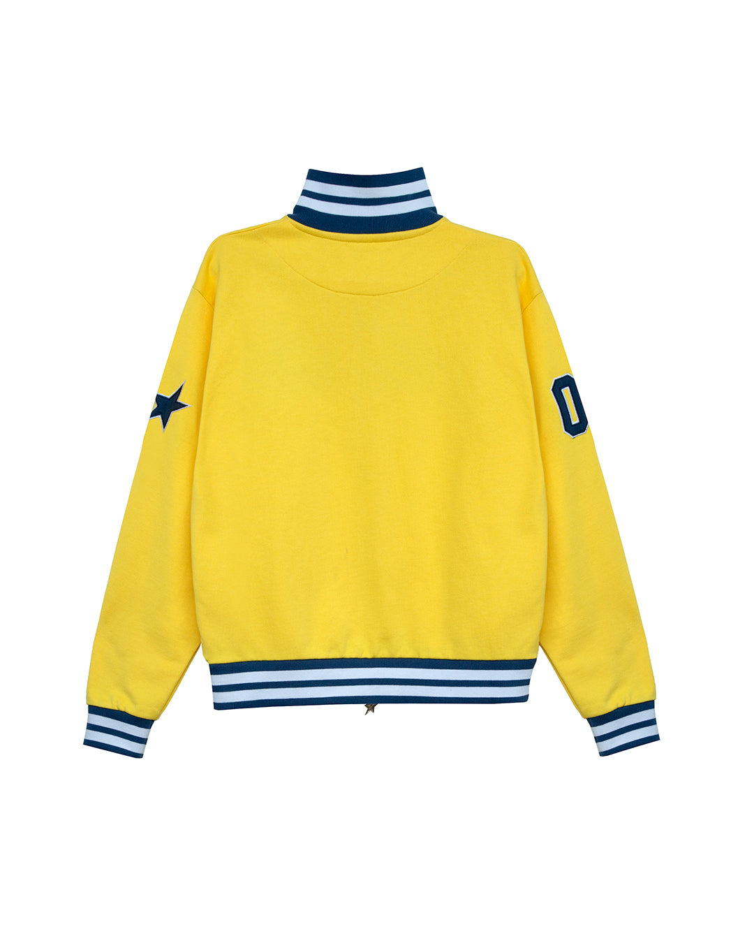 Varsity Full-zip Yellow