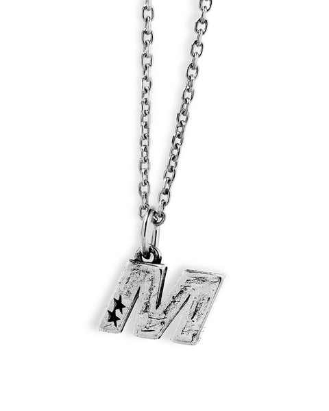 新品！MUZE - M LOGO NECKLACE (SHINY BLACK) 新品！MUZE - M LOGO NECKLACE (SHINY BLACK) M Necklace