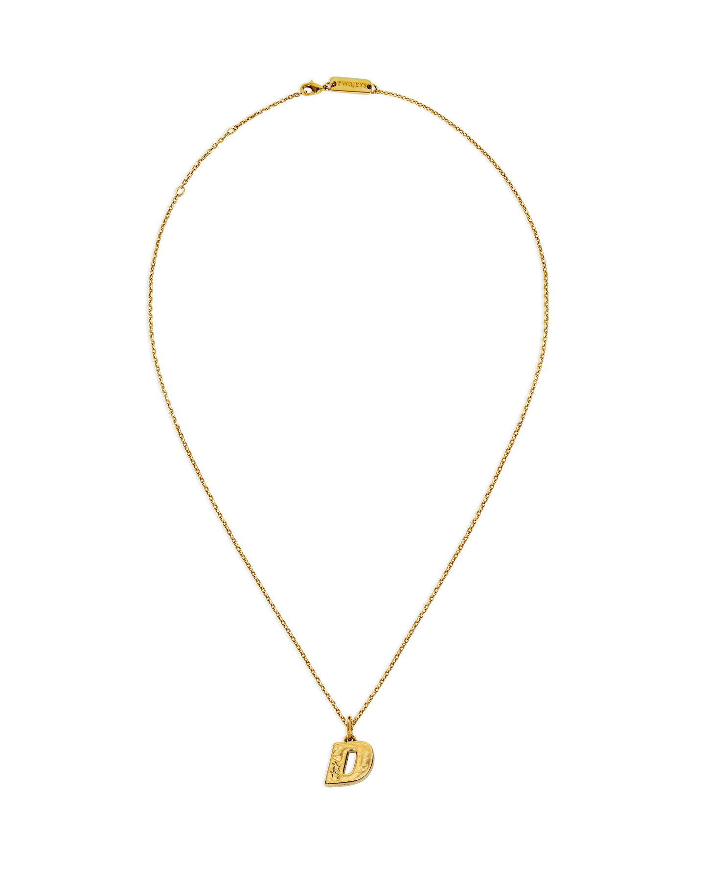 D Necklace oro