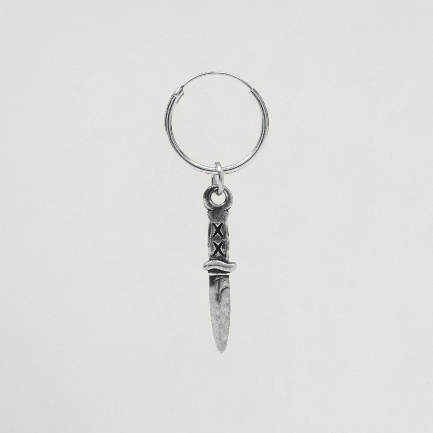 Twojeys earring Bowies knife